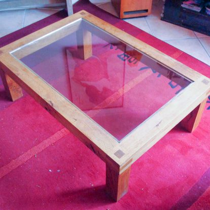 menuisier ébéniste table basse